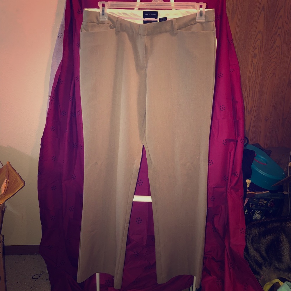 The Limited tan dress pants